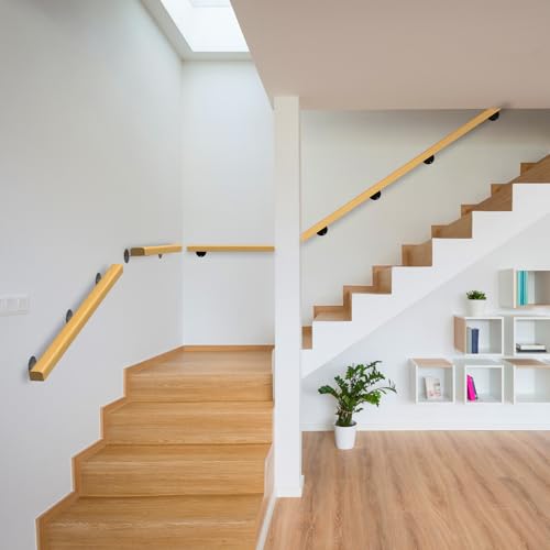 Wooden handrail