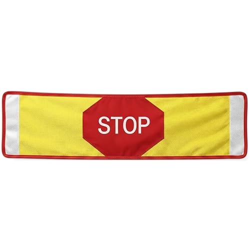 Stop Strip with Alerts and Hook & Loop Mounts for Doorway Exits
