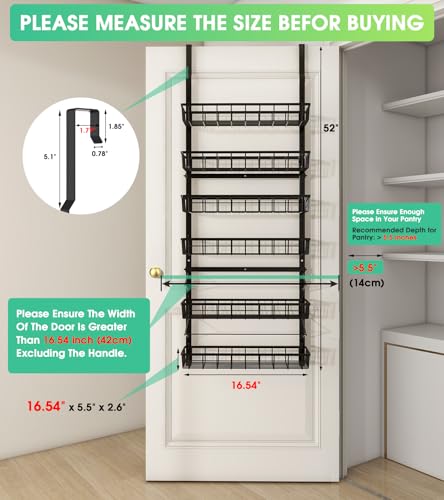 Over The Door Pantry Organizer
