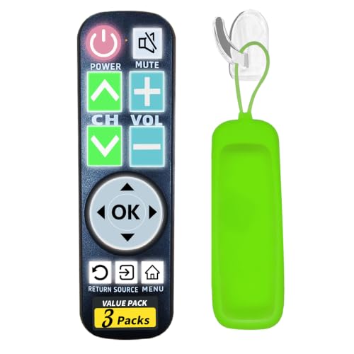 Backlit Big Button TV Remote Replacement