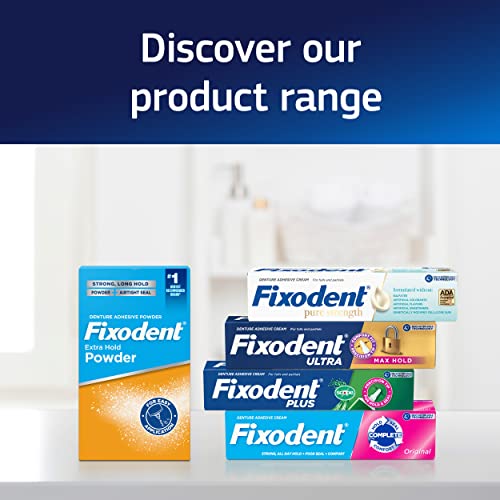 Original Secure Denture Adhesive Cream for Full and Partial Denture Wearers