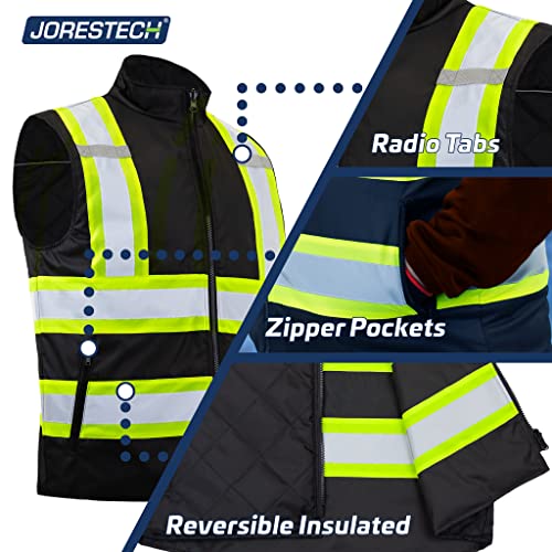 Reversible Insulated Safety Vest
