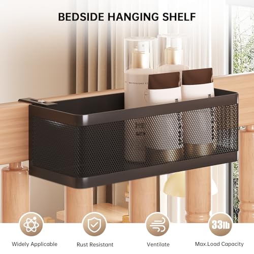 Bedside Caddy Shelf for Bunk Bed
