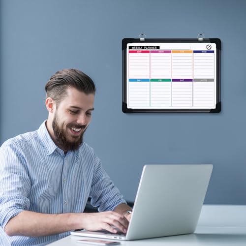 Small Dry Erase Board for Wall with Calendar