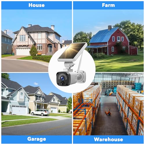 Solar Security Cameras Wireless Outdoor