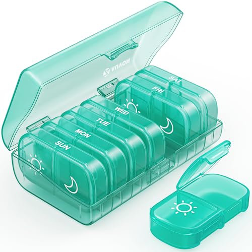 XL Weekly Pill Organizer 2 Times a Day