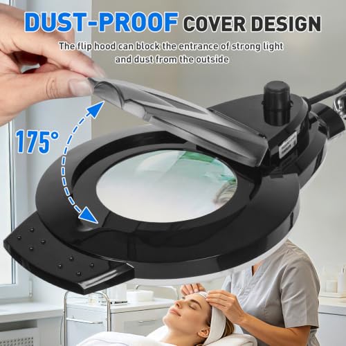 KIRKAS LED Magnifying Lamp with Clamp