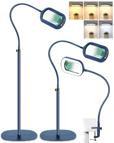 Rectangle Magnifying Glass with Light and Stand
