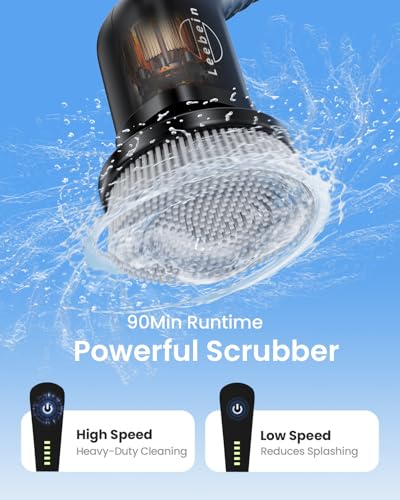 Electric Spin Scrubber for Bathroom