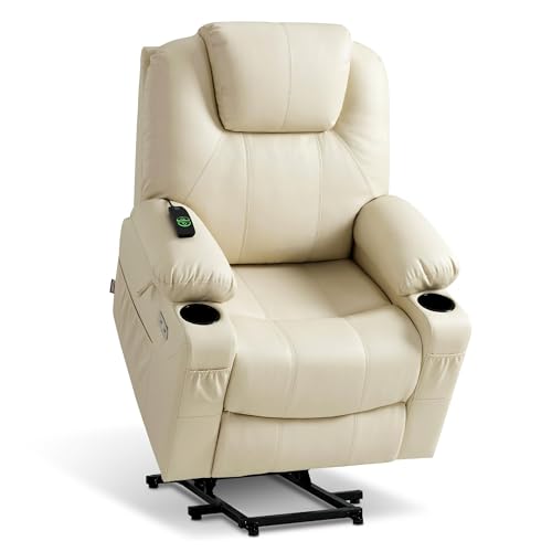 Electric Power Lift Recliner Chair Sofa with Massage and Heat for Elderly