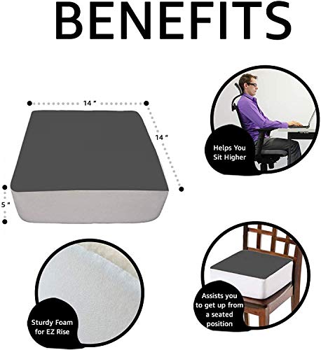 Comfort Finds Rise with Ease Seat Cushion