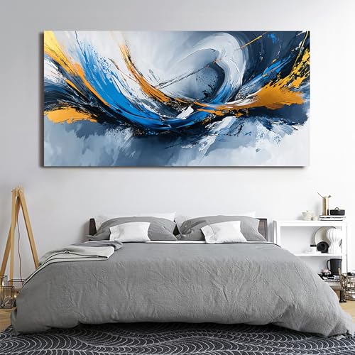 Canvas Wall Art Decor Beach Waves Oversized Wall Art Pictures For Living Room Decorations Artwork For Walls Art Wall Decor For Bedroom Office Pictures For Wall Decor
