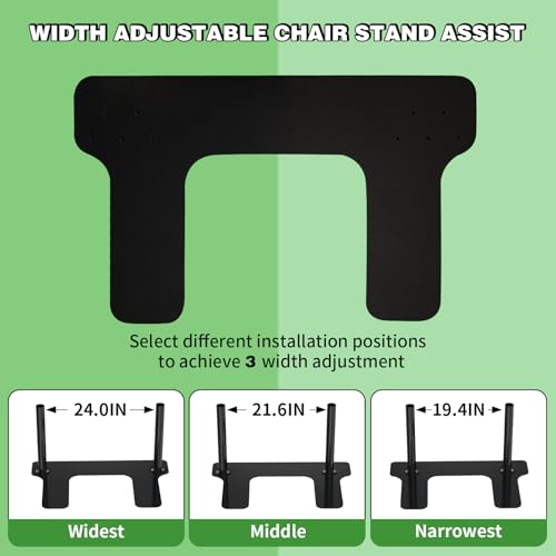 Oval Double Pipes Couch Stand Assist