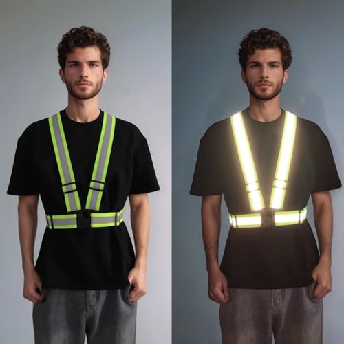 2.0 IN High Visibility Reflective Safety Strap for Construction