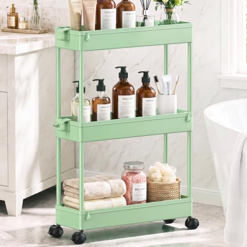 Slim Rolling Storage Cart