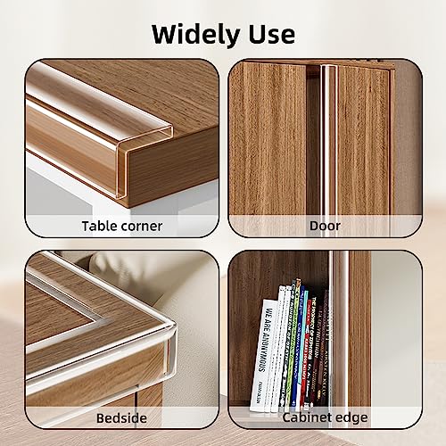 Baby Proofing Edge Protector for Kid Clear Edge Protector Strip Safety Corner Guards Child Proof Corner Bumper for Furniture