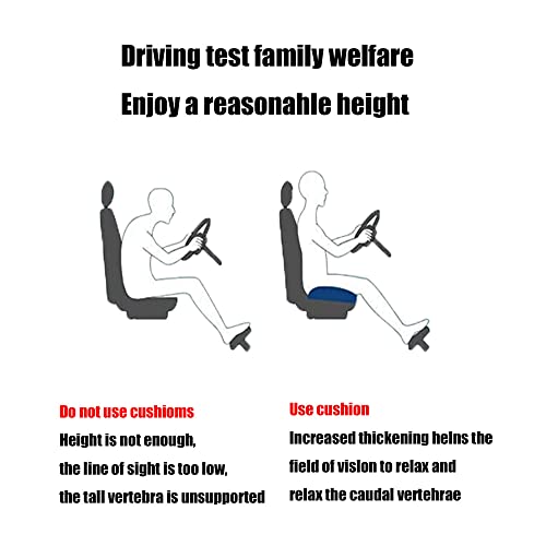 with Carry Handle Comfortable Cushion for Home Office Chair Pad Car Seat Cushion Effectively Increase The Field of View by 12cm