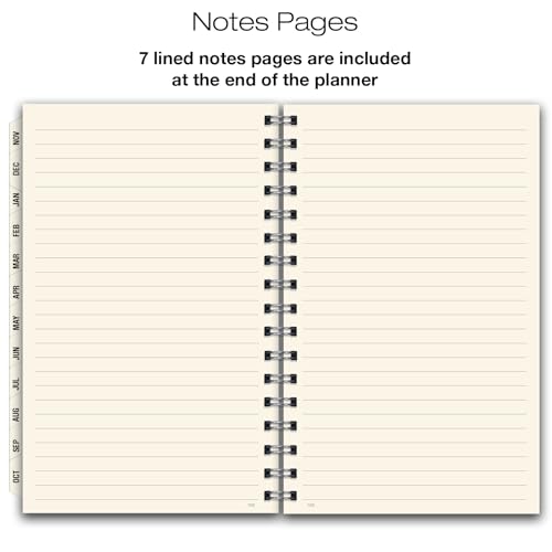 ESSENTIAL 2026 Monthly & Weekly Planner with Tabs