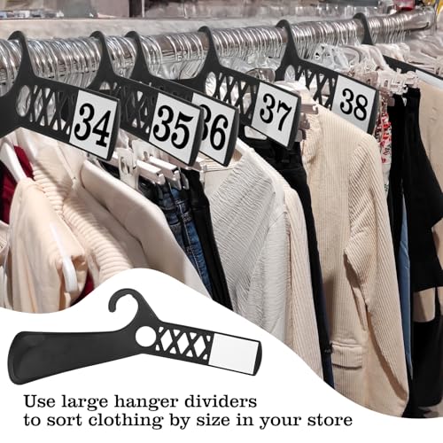 Large Closet Dividers and White Blank Cards