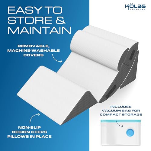Kolbs Bed Wedge Pillow for Sleep Apnea