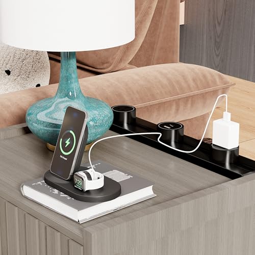 Night Stand with Charging Station