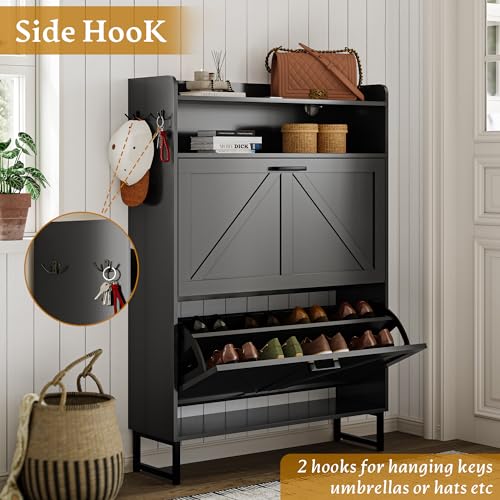 Shoe Cabinet Storage for Entryway