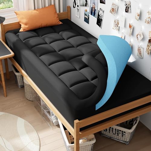 Dual Layer Memory Foam Mattress Topper