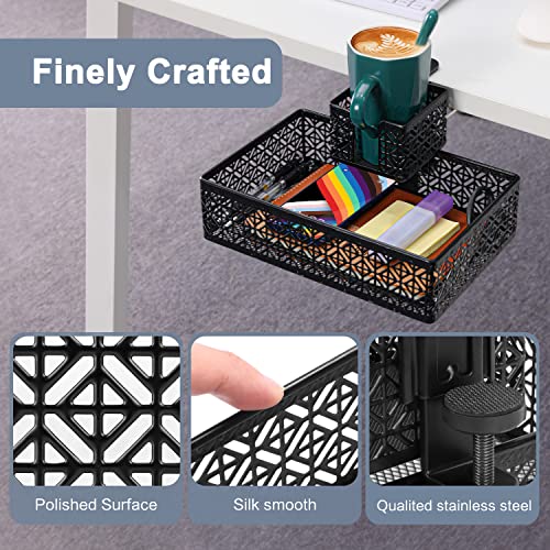 Under Desk Drawer Organizer Clip