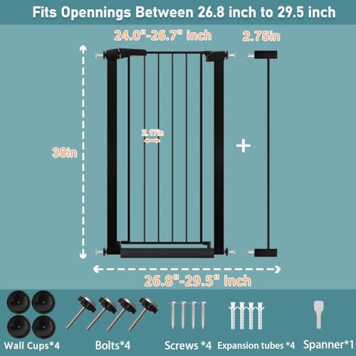 38" Extra Tall Baby Gate