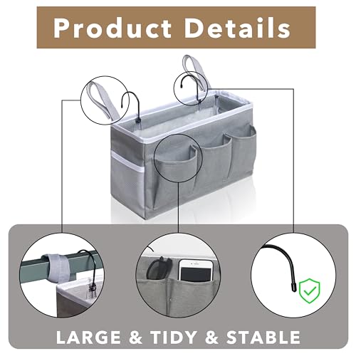 Bedside Caddy Hanging Storage Bag