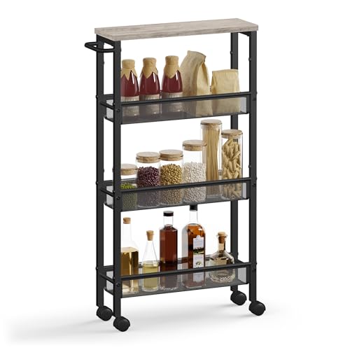 Slim Rolling Cart