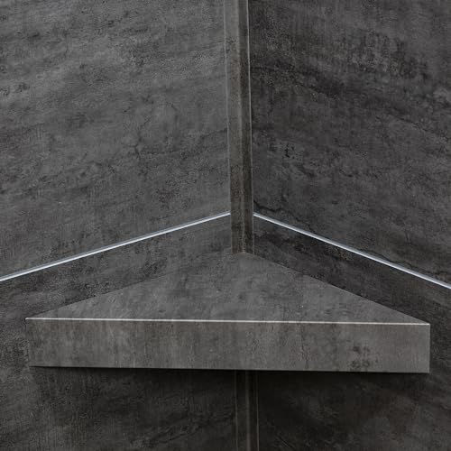 Vinyl Waterproof Corner Shower Shelf