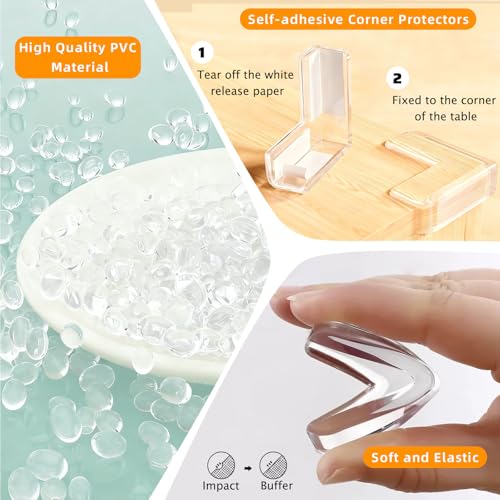 Clear Furniture Corner Protectors