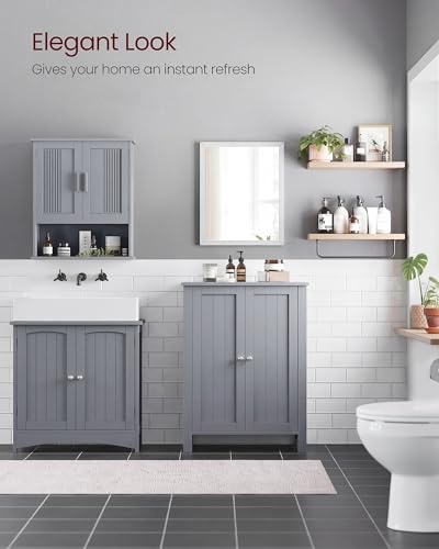 Bathroom Floor Storage Cabinet