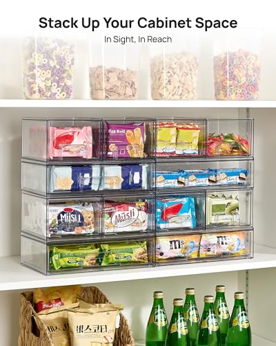 Stackable Storage Drawers Set