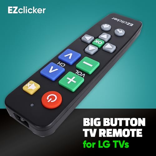 LG TV Remote Big Button TV Remote Control for All LG TV ONLY