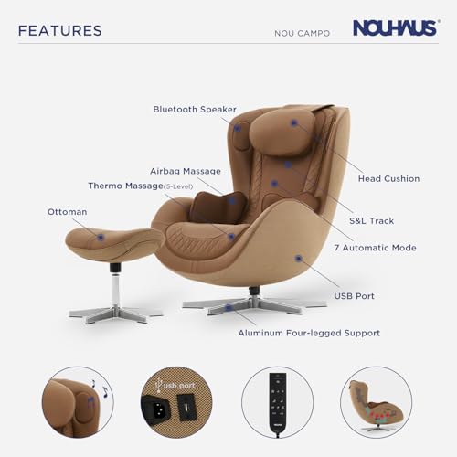 NOU Campo Heated Massage Chair