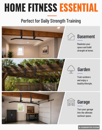 Joist Mount Pull Up Bar