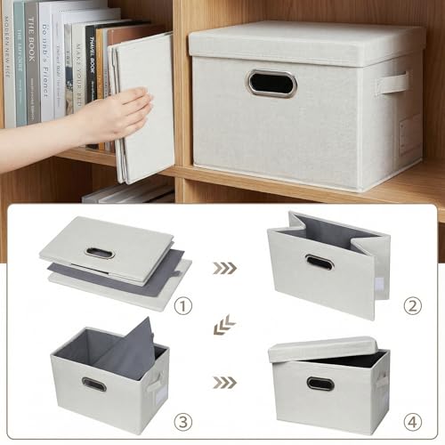 Storage Bins with Lids [3