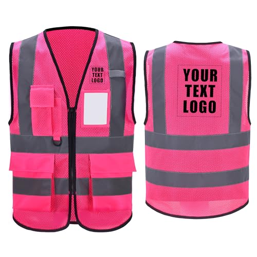 High Vis Safety Vest Reflective Strips