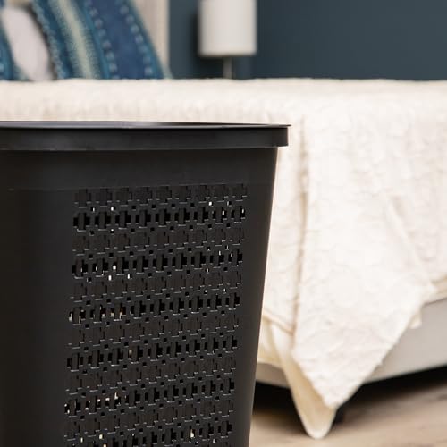 Slim Tapered Laundry Hamper with Lid