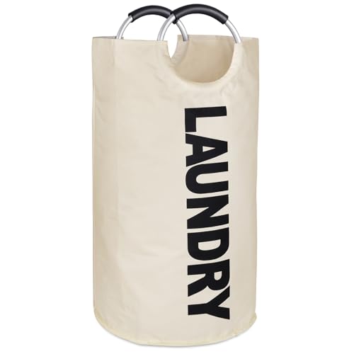 Large Laundry Basket Collapsible Laundry Hamper Tall Clothes Baskets Folding Washing Bin Foldable Fabric Hamper Bags for Bedroom Laundry Room Closet Bathroom College