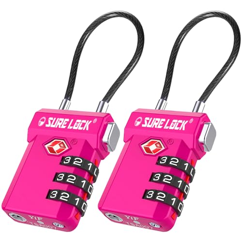 3 Digit TSA Approved Luggage Locks