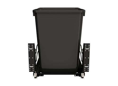 Steel Double Pullout Waste Container with Soft