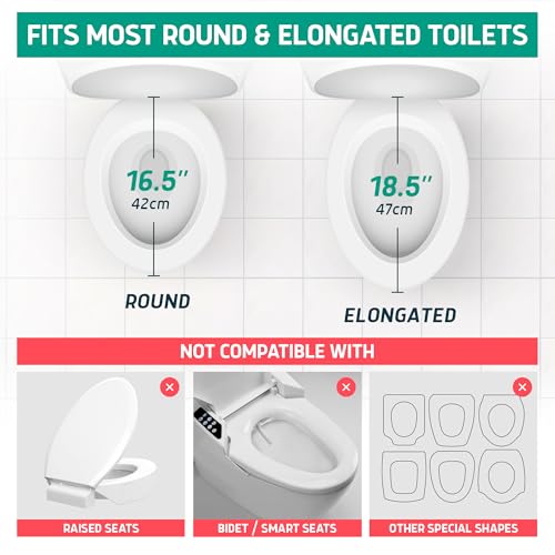 Raised Toilet Seat Foam Cushions