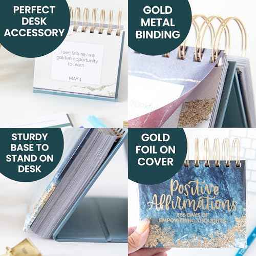 bloom Daily Planners Undated Perpetual Desk Easel