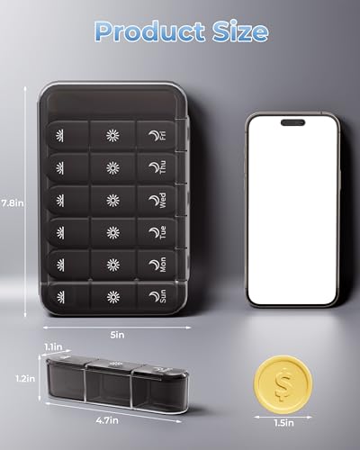3 Times a Day Pill Organizer