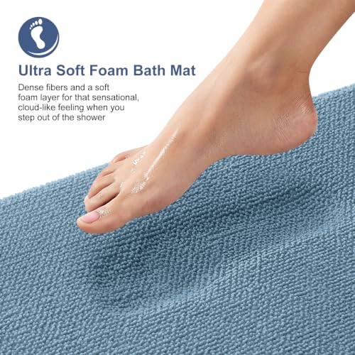 Thick Memory Foam Bathroom Rugs