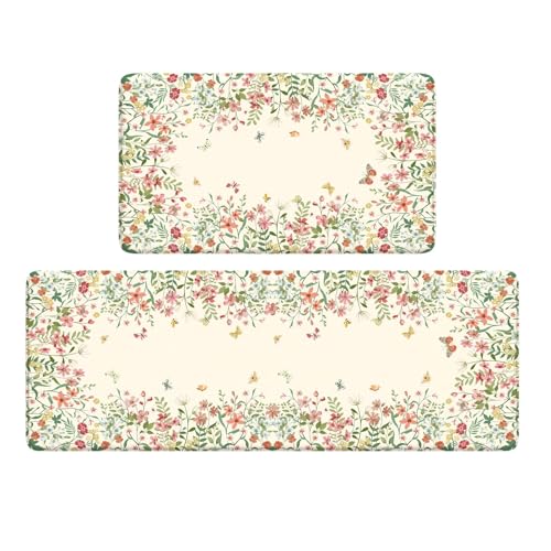Kitchen Mats Cushioned Anti Fatigue Kitchen Rugs and Mats