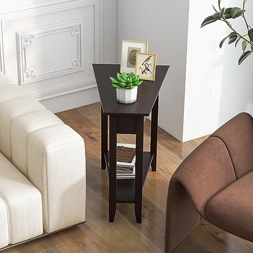 Wedge End Table